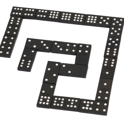 Dit is een foto van het spel Houten Domino, 55 Stenen - Natural Games te koop bij Speldorado Spellenwinkel Delft