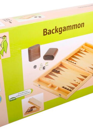 Backgammon  Backgammonkoffer - Kunststof - uitvoering