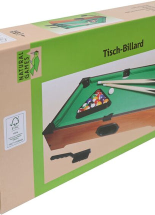Dit is een foto van het spel Tafel Biljart te koop bij Speldorado Spellenwinkel Delft