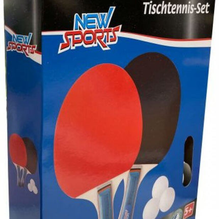 Tafeltennis set Batjes en ballen New Sports, 74402747 van Vedes te koop bij Speldorado !