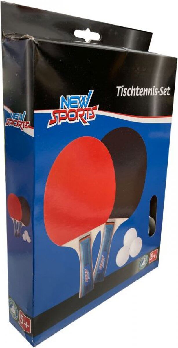 Tafeltennis set Batjes en ballen New Sports, 74402747 van Vedes te koop bij Speldorado !