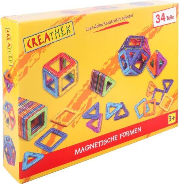 Magnetische Vormen, 34 Stuks, 63016501 van Vedes te koop bij Speldorado !