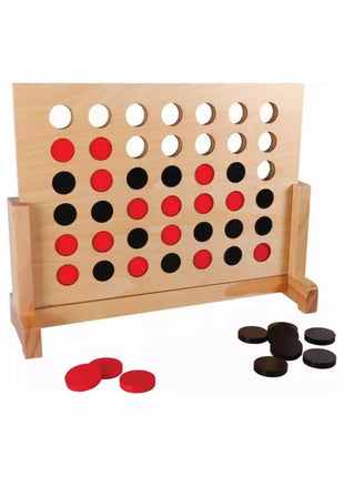 Klassiekers  Houten vier op een rij - Hout - uitvoering
