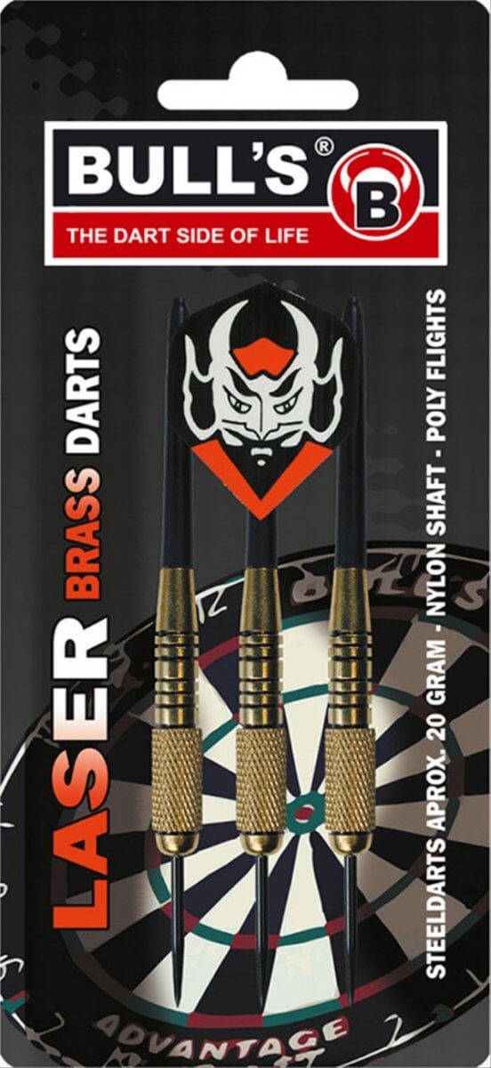 BULL'S 3 Steeldart Laser Brass Darts 20, 72105028 van Vedes te koop bij Speldorado !