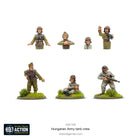 Hungarian Tank Crew - EN voor Bolt Action - hongaren infantry schaal 1:58 miniatuur