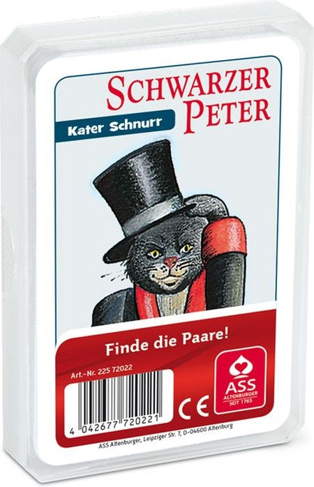Speelkaarten  zwarte peter - Kunststof - uitvoering