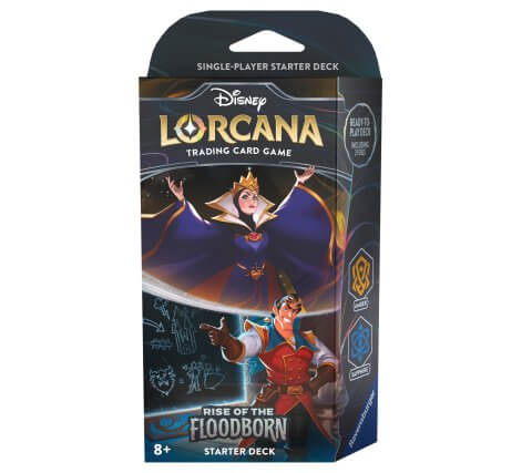 Dit is een foto van het spel The Queen and Gaston - Disney  Lorcana te koop bij Speldorado Spellenwinkel Delft