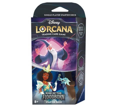 Dit is een foto van het spel Merlin and Tiana - Disney  Lorcana te koop bij Speldorado Spellenwinkel Delft