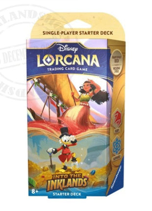 Disney Lorcana Into the Inklands - Moana and Dagobert– set Into the Inklands - Starter