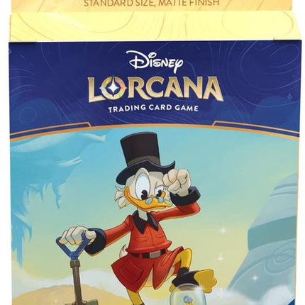 Disney Into the Inklands Card Sleeve - Scrooge McDuck- Disney Lorcana TCG