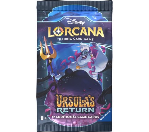 Dit is een foto van het spel Ursula's Return Booster EN- Disney Lorcana te koop bij Speldorado Spellenwinkel Delft