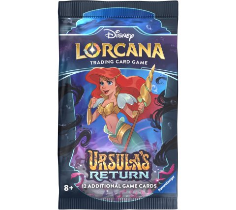 Dit is een foto van het spel Ursula's Return Booster EN- Disney Lorcana te koop bij Speldorado Spellenwinkel Delft