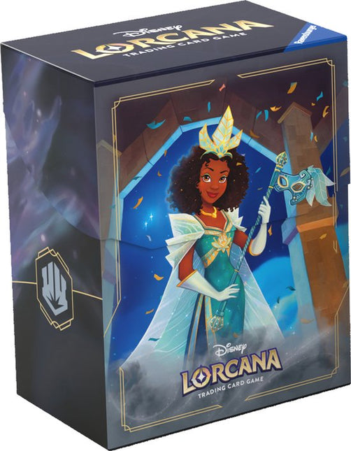 Dit is een foto van het spel Disney Lorcana TCG Tiana deck box te koop bij Speldorado Spellenwinkel Delft