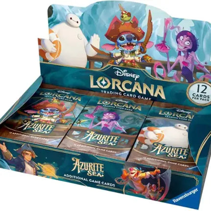 Azurite Sea Boosterbox 24 boosters - Disney Lorcana