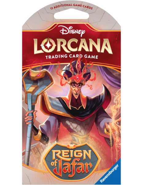 Disney Lorcana Reign of Jafar - Sleeved Boosterpack– set Reign of Jafar - Booster