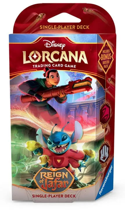 Disney Lorcana - Reign of Jafar - Starter Set - Mulan & Stitch