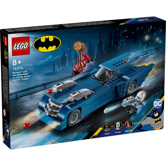 Batman met de Batmobile vs. Harley Quinn en Mr. Freeze 76274 Super heroes