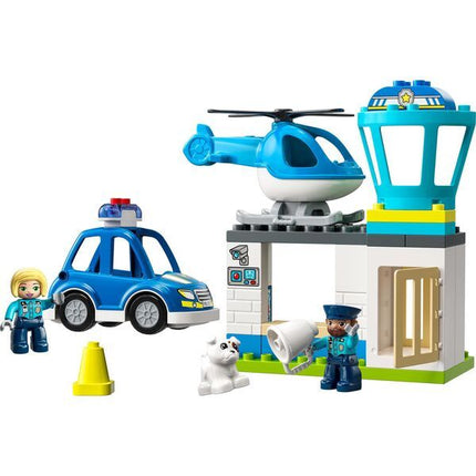 Duplo Politie Station Met Helicopter