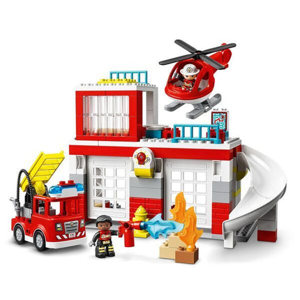 Duplo Brandweerkazerne Met Helicopter