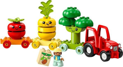 10982 Tractor Met Groente En Fruit
