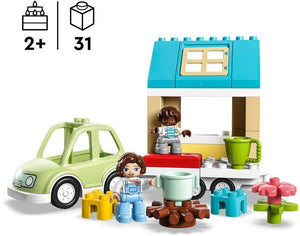 Duplo 10986 Huis op wielen, 10986 van Lego te koop bij Speldorado !
