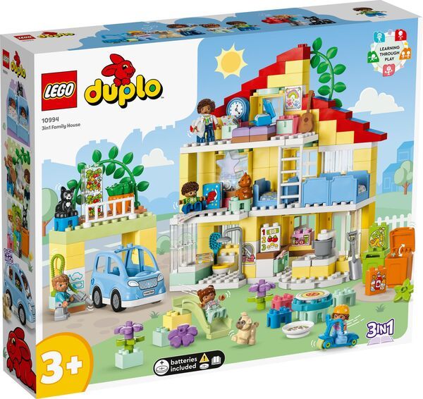 Drie in een Familie huis 10994 Duplo