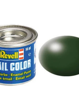 Dit is een foto van het spel Email Verf 363 Donker-groen zijdenmat te koop bij Speldorado Spellenwinkel Delft