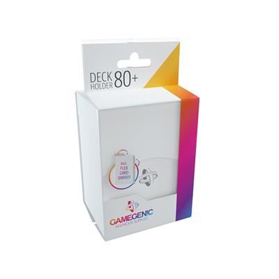 Deckbox Deck Holder 80+ White
