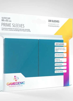 Sleeves Pack Prime Blue (100) - Sleeves - Kaartspel accessoires,bordspel accessoires