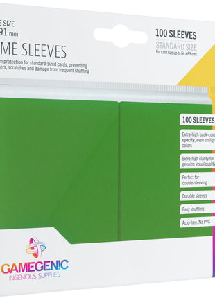 Sleeves Pack Prime Green (100) - Sleeves - Kaartspel accessoires,bordspel accessoires