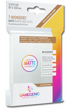Sleeves Prime Board Game - Brown 67x103 (80) Matte - Sleeves - Kaartspel accessoires,bordspel accessoires