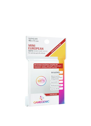 Sleeves Ruby 46x71mm (50) - Sleeves - Kaartspel accessoires,bordspel accessoires