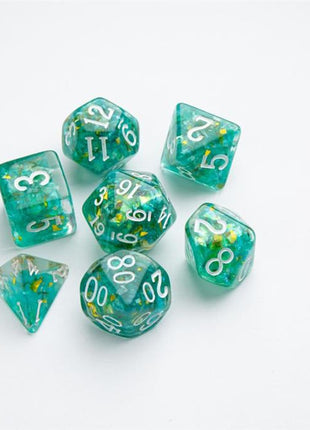 Dice Candy-like Series Mint RPG Dice Set 7pcs