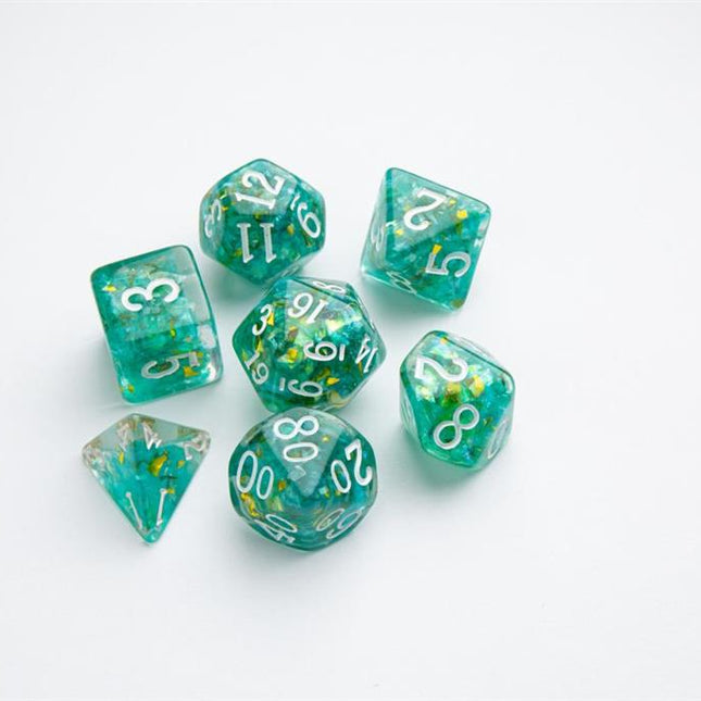 Dice Candy-like Series Mint RPG Dice Set 7pcs