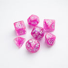 Dice Candy-like Series Rasberry RPG Dice Set 7pcs