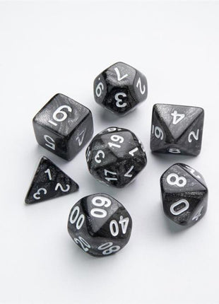 Dice Galaxy Series Moon RPG Dice Set 7pcs