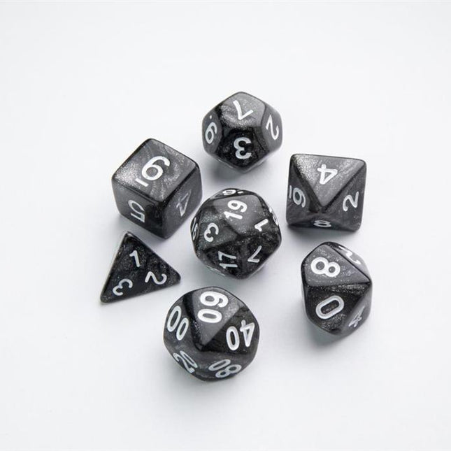 Dice Galaxy Series Moon RPG Dice Set 7pcs