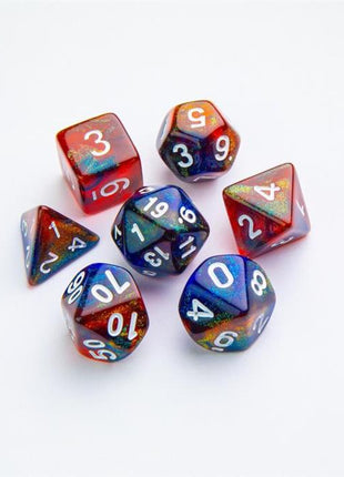 Dice Galaxy Series Mars RPG Dice Set 7pcs