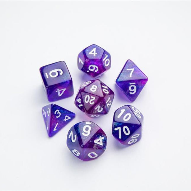 Dice Galaxy Series Nebula RPG Dice Set 7pcs