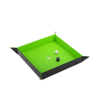 Magnetic Dice Tray Square Black/Green - NL - Dice tray - Kaartspel accessoires,bordspel accessoires