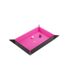 Magnetic Dice Tray Rectangular Black/Pink - Dice tray - Kaartspel accessoires,bordspel accessoires