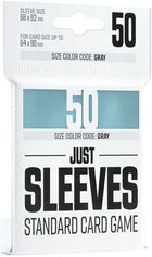 Just Sleeves - Standard Card Game Clear (50)