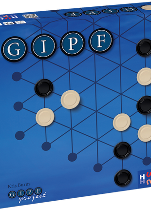 gipf – strategisch bordspel – 1 speler