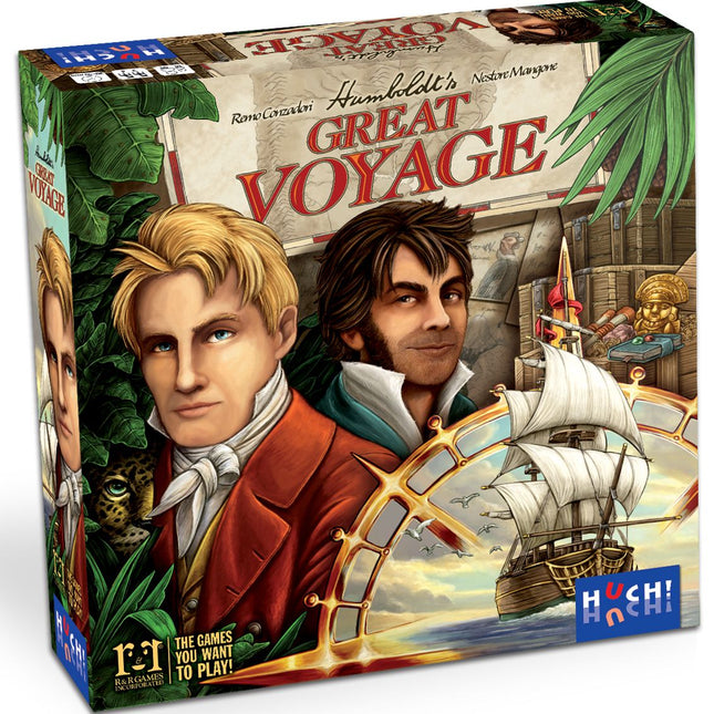 Dit is een foto van het spel Humboldt's Great Voyage te koop bij Speldorado Spellenwinkel Delft