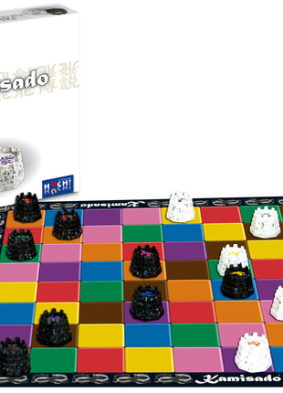 Dit is een foto van het spel Kamisado te koop bij Speldorado Spellenwinkel Delft