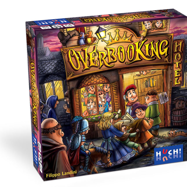 Dit is een foto van het spel OverbooKing te koop bij Speldorado Spellenwinkel Delft