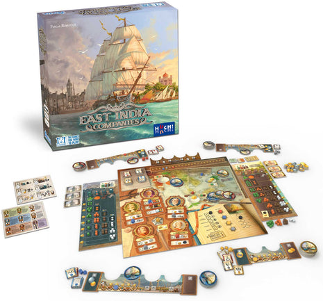 Dit is een foto van het spel East India Companies te koop bij Speldorado Spellenwinkel Delft