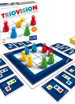 Dit is een foto van het spel Triovision te koop bij Speldorado Spellenwinkel Delft