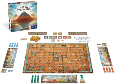 Dit is een foto van het spel Terra Pyramides te koop bij Speldorado Spellenwinkel Delft