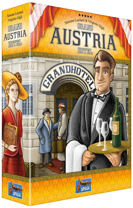 Grand Austria Hotel-EN – strategisch bordspel – 2 tot 4 spelers